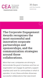 Mobile Screenshot of corporateengagementawards.com